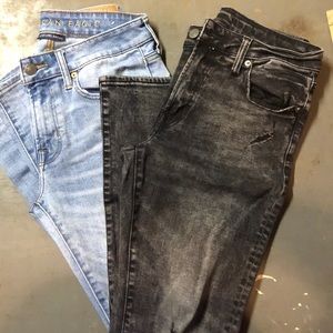 American Eagle mens jeans. Size 31x30 2 pairs